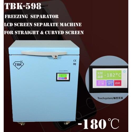 TBK-598 -180C LCD Panel Freeze Touch Screen Freezing Separating Machine For Samsung S7 S8+ S9 note8 /9 LCD Touch Screen Repair