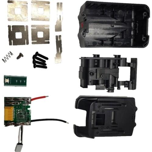 BL1850 PCB Circuit Board With Lithium Ion Power Tools Battery Case Replacement for Makita 18V BL1840 BL1830 LXT400 Plastic Shell