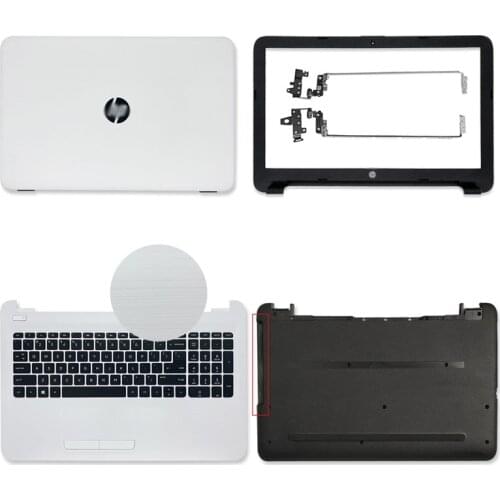 New For HP 250 255 256 G4 15-AC 15-AF TPN-C125 813926-001 816731-001 Laptop Back Cover Front Bezel Palmrest Bottom Case Hinges