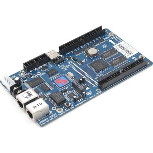 Rgb led control card xixun k10 WIFI control card asynchronous full color sending card led display screen video wall Wireless USB