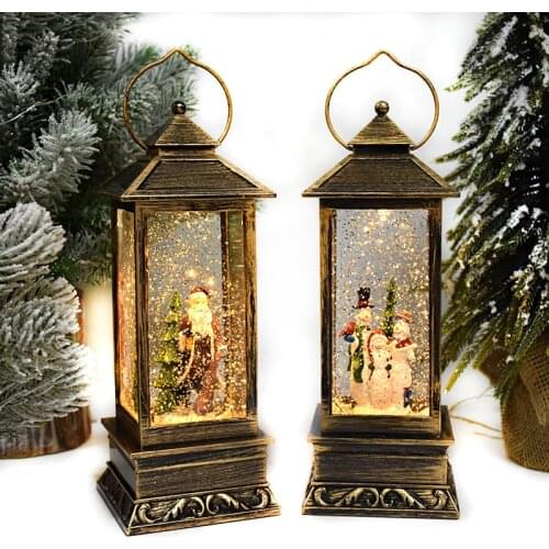 Christmas supplies decoration pendant dream snowflake crystal ball birthday gift wishing crystal ball wind lamp decoration