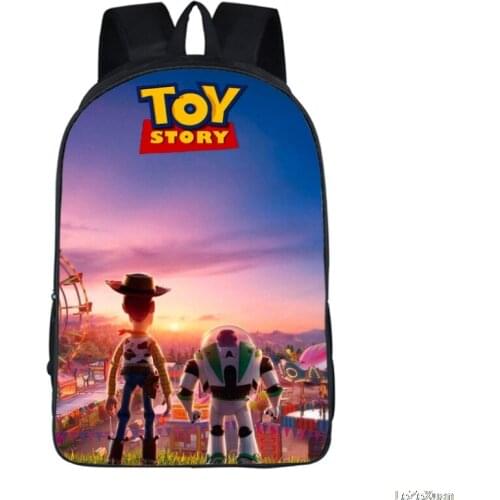 Disney Toy Story 4 Backpack For Kindergarten School Bags Boys Girls Kids Cartoon Bag Infantil Menino Rucksack