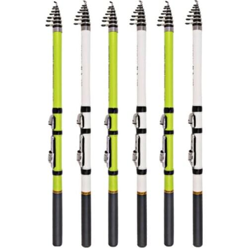 Telescopic rock fishing rod carp feeder carbon fiber casting 3M 2.7M 2.4M 2.1M 1.8M 1.5M mini travel portable fishing rod