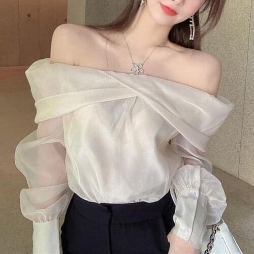 Вечерние блузки VOOCIEC China At AliExpress