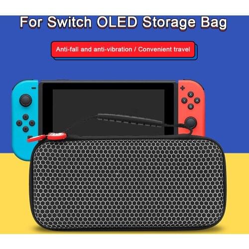 For Switch OLED Console Storage Bag EVA Protective Case Box Game Host Waterproof Protection Cover For Nintendo Switch OLED