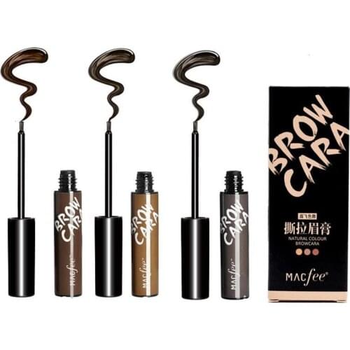 Makeup Eyebrow Enhancers Liquid Gel Long Lasting Waterproof Eyebrow Gel Tear Peel-off Brow Tattoo Tint Eyes Brows Make up 2021