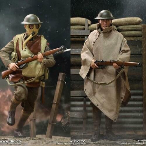 In Stock 1/6 DID B11011 WWI British Infantry Lance Corporal William Male Action Figure