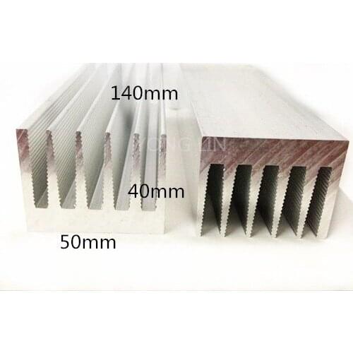 2pcs Heatsink 50*40-140mm/Resistance heat sink/Electronic heat sinks/Aluminum Memory heatsink