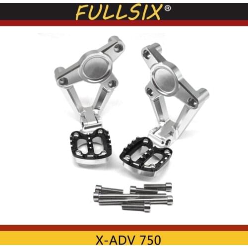 Motorcycle accessories Folding Rear Foot Pegs Footrest Passenger For HONDA X-ADV XADV X ADV750 300 1000 2017 2018