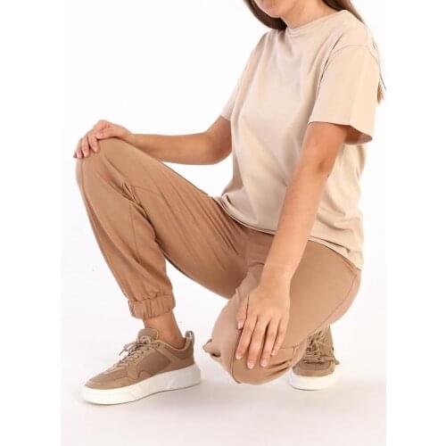 Crew Neck Cotton Basic T-shirt