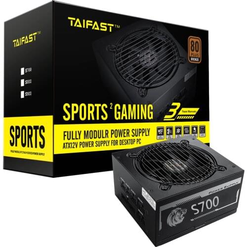 Taifast Power Supply atx fonte 500w para pc mini mining psu Computer accessories escritoriosbe quiet fonte 500w 80 plus gaming