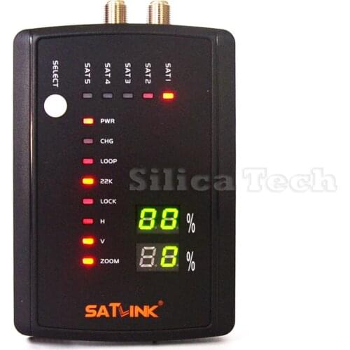 SATLINK WS-6927S DVB-S S2 Digital Signal Meter Finder MPEG-2 MPEG4 Sat find