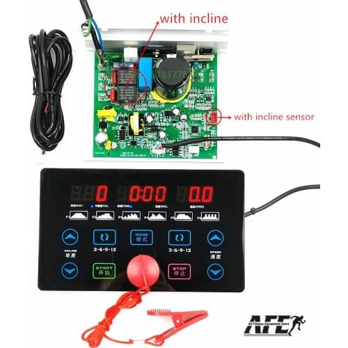 General use repair running machine controller LCD display panel controller treadmill instrument panel 1-2.0HP DC Motor repair