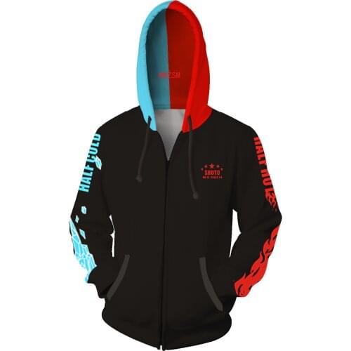 Hooded Jacket Zipper Coat Boku no Hero Academia Adult Child Hoodie Sweatshirt Anime My Hero Academy Cosplay Costume Uniform