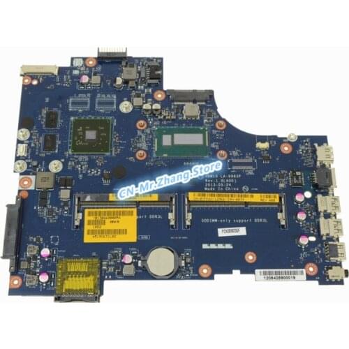 SHELI FOR Dell Inspiron 17 5737 3737 Laptop Motherboard W/i5-4200U CPU YFK6X 0YFK6X CN-0YFK6X HD8670 GPU LA-9983P Test 100% good