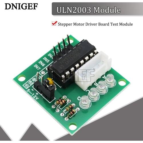 DNIGEF ULN2003 Module Stepper Motor Driver Board Test Module For Arduino AVR