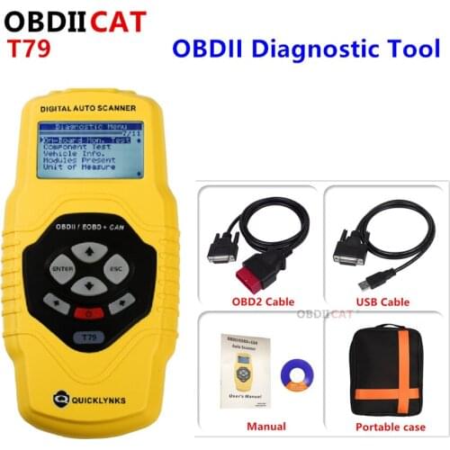 OBDIICAT Original Leagend T79 Highend Diagnostic Scan Tool OBDII Auto Scanner T 79 Code Reader Diagnostic Scanner
