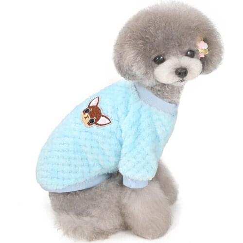 Pet Clothes Soft Fleece Dog Jacket Small Dog Chihuahua Clothes Winter Pet Dog Coat Clothing For Small Medium Dogs Pug Ropa Perro