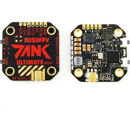 RUSH TANK Mini transmisor de vídeo VTX de tanque de carga 20*20 5,8G 800mW 2-8S para RC drone MultiRotor FPV Racing