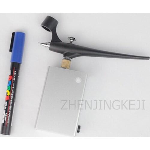 Portable Rechargeable Mini Electric Small Airbrush Air Pump Set Marker Atmospheric Pressure Color Painting On Spray Paint Tools