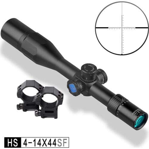 Lifetime Warranty 4-14 X44 Riflescopes First Focal Plane Discovery HS Airgun Air Rifle Tactical Scope for Hunting Shotting