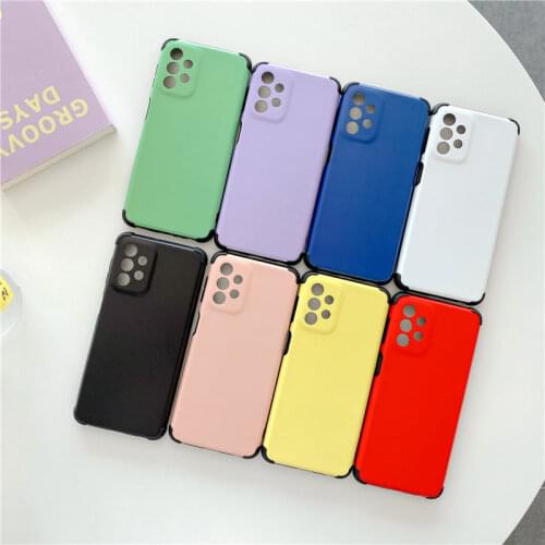 50pcs/Lot Shockproof Armor Bumper Back Phone Case For Samsung Galaxy A12 M12 M31S M21 M30S A21S A11 M11 A41 A31 Silicone Cover