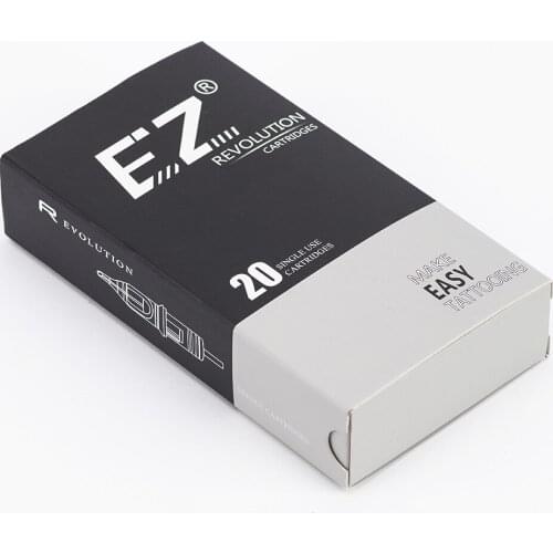 RC0805RLT EZ Revolution Tattoo Cartridge #08 (0.25 mm) Round Liner Needles for Tattoo Permanent Makeup Eyebrow Eyeliner Lips