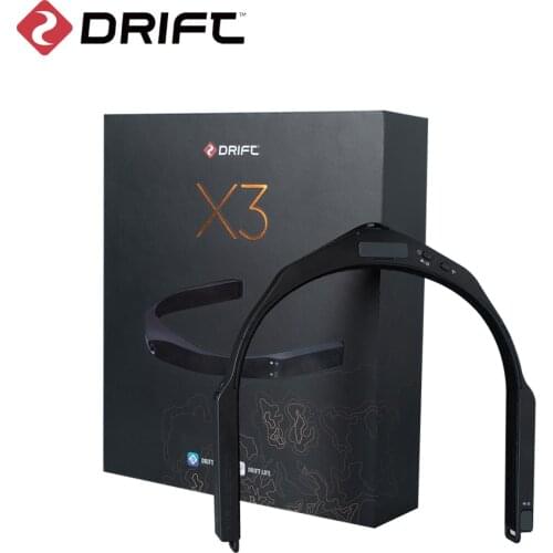 Drift Ghost X3 Head Mounted Action Camera Sport 1080P WiFi Helmet Video Call 3 Hours Battery Livestream Camcorder Sports Cam