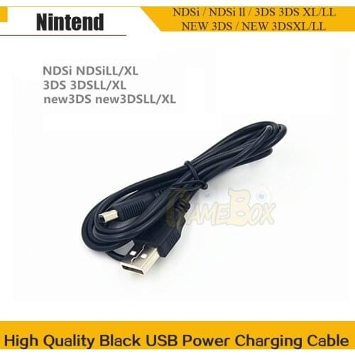 Game Data Sync Charge Charing USB Power Cable Cord Charger Cables For Nintend New 3DS XL 3DS DS i ND-SI XL Gaming Accessor