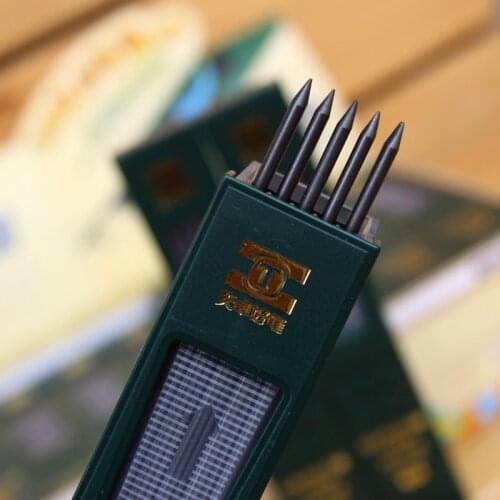 10 pcs/box 2mm 2B HB Black 2.0mm Mechanical Pencil Lead Refill 120mm