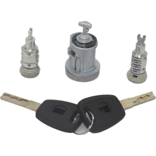 For Fiat Peugeot Boxer Citroen Jumper with SIP22 Blade keys 3pcs Complete Set Ignition Door Trunk Lock Barrel Cylinder