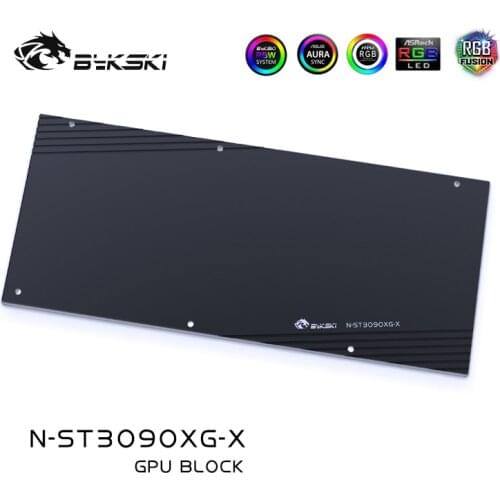 BYKSKI GPU Backplane for N-ST3090XG-X-V2/ N-AS3090STRIX-X/N-IG3090UL-X-V2/A-RX6900XT-X