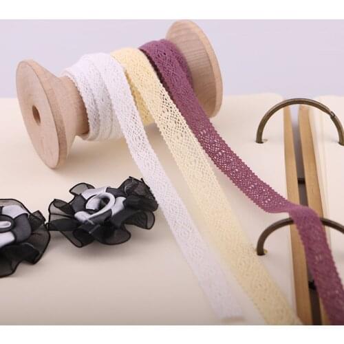 1 YARD 1CM of pure cotton decorative lace, home decoration, ribbons, wedding ribbons, gift boxes