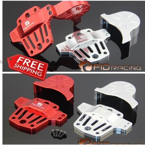 1/5 rc car gas Fid Losi 5IVE T LOSI MINI WRC Center differential brace V2 and gear cover kit (silver and red color available)