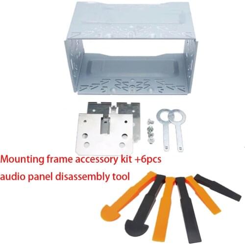 2Din Car Radio Frame Dashboard Dashboard Panel Mounting Adjustment Kit