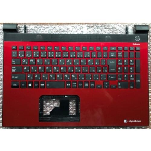 MEIARROW New/orig upper case for TOSHIBA C50-C C50D-C C55-C C55D-C L50-C Palmrest top case Upper Cover EUR Keyboard,Red