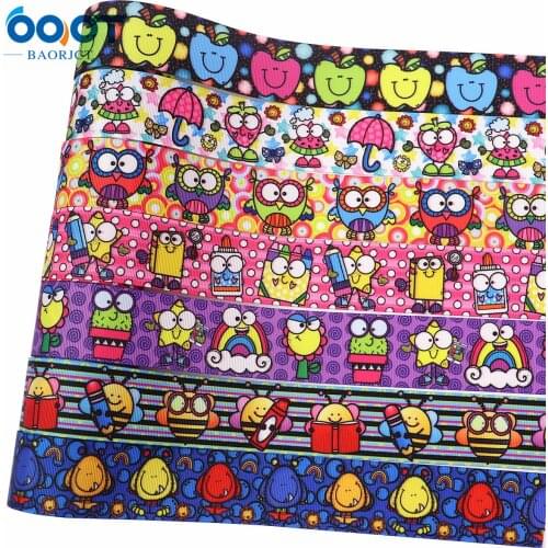 Cute Cartoon Series Grosgrain Ribbons,M-21805-1230 1-1/2"(38mm),10Yards Bow Cap Accessories Party Gift Wrap DIY Handmade