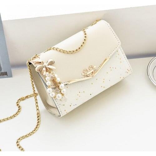 Fashion New Handbags High Quality PU Leather Women Bag Small Incense Wind Chain Lozenge Shoulder Bag Lock Stereotypes Lattice