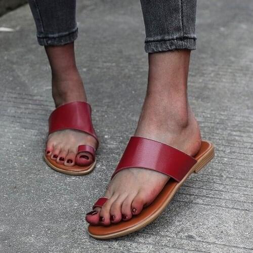 2021 New Summer Women Sandals Solid Color Beach Sandals Anti-slip Flat Heel Casual Simplicity Indoor Outdoor Sandals All-match
