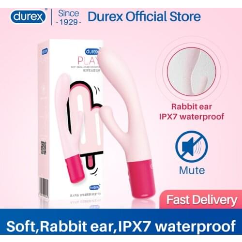 Durex Sex Toys/vibrator for women 22 Vibrators G Spot Dildo Rabbit Dual Head Vibration Silicone Waterproof Clitoris Massager