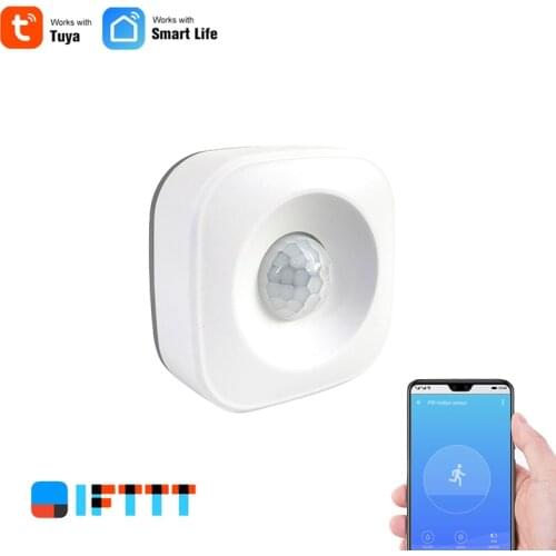 Tuya Smart Life WIFI PIR Motion Sensor Wireless Passive Infrared Detector Security Burglar Alarm Sensor Smart Home
