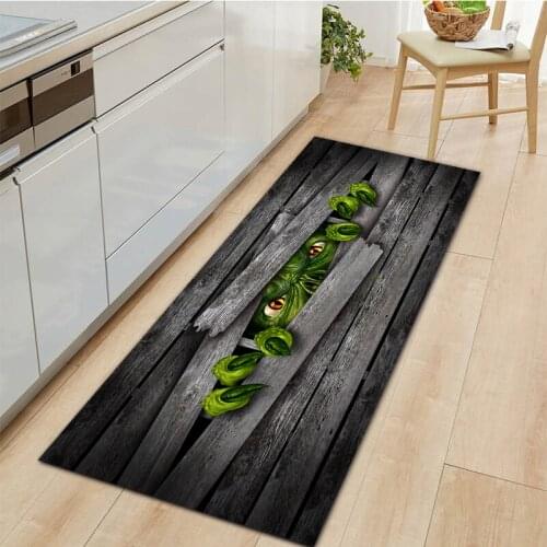 Bathroom Absorbent Non-Slip Rug Doormat Creative Footpad Washable Kitchen Mat Home Bedroom Living Room Soft Carpet