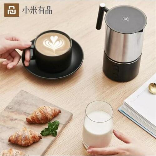 Youpin Scishare Automatic Electric Milk Frother Milk Steamer Cappuccino Rechargeable Blender Milk Frother Travel Coffee Frother