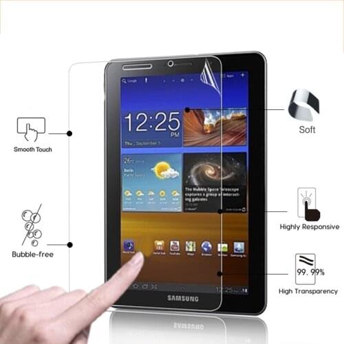 Ultra HD LCD Anti-Scratches Screen Protector Film For Samsung Galaxy Tab 7.0 Plus P6200 P6210 7.0" Clear Glossy protective film