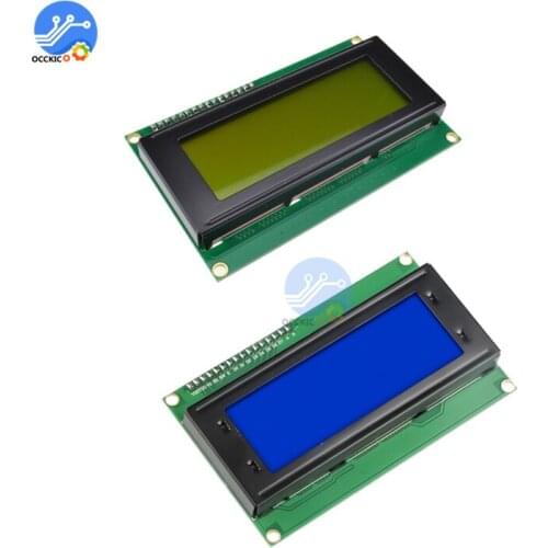 LCD2004+I2C 2004 20x4 2004A Blue/Green Screen HD44780 Character LCD /w IIC/I2C Serial Interface Adapter Module For Arduino