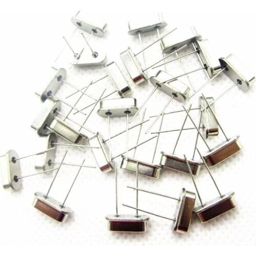 10pcs 25MHz 25 MHz 25.000M Hz 25.000MHZ Crystal Oscillator Quartz Resonator HC-49S In Stock New