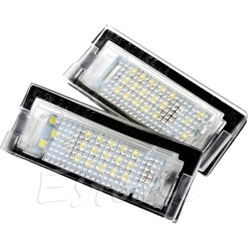 2x Error Free LED Number License Plate Light for bmw E39 5D 5 Door Wagon