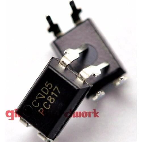 50 Pieces Photoelectric Coupling Ic Patch Pc817 Encapsulation Dip-4