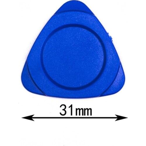 50pcs Triangle Plastic Pry Opening Tool Mobile Phone Disassembly Pry Blade Guitar PicksD Screen Laptop Crowbar Repair Hand Tools