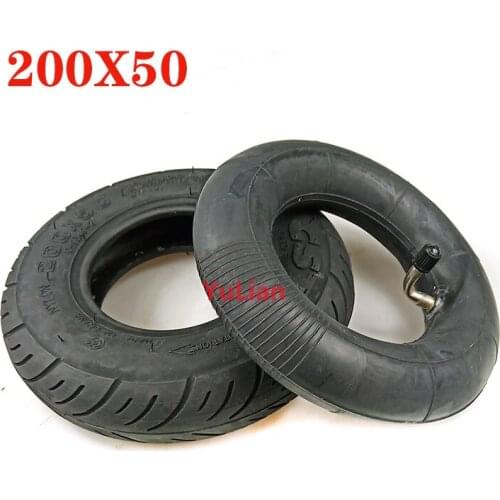 8X2 ") 200X50 (8 Inch) Tire Fit for Electric Gas Scooter & Electric Scooter(inner Tube Included) Wheelchair Wheel